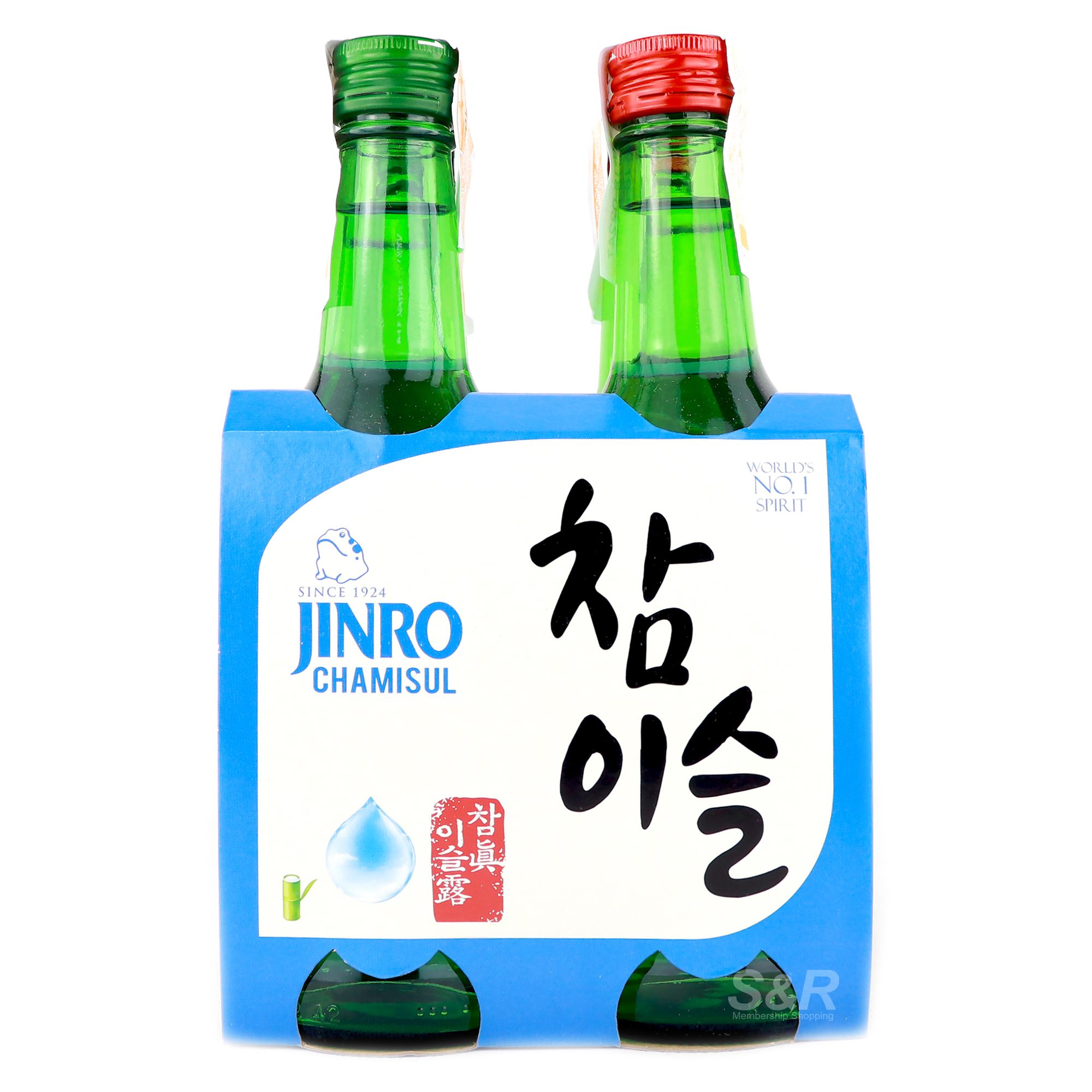 Jinro Chamisul Soju 4 bottles